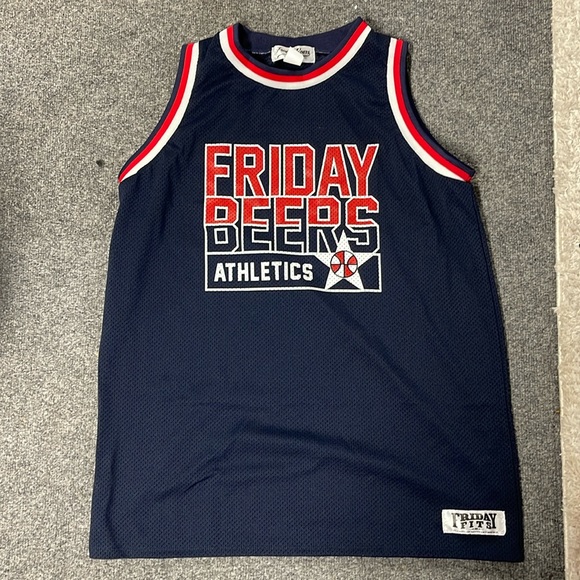 FRIDAY BEERS Official Merch BASKETBALL JERSEY one of a kind 2021 Edition XL - Picture 1 of 9